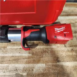 HOUSTON LOCATION - AS - IS Milwaukee 18-Volt Lithium-Ion Brushless Cordless FORCE LOGIC Press Tool Kit (2) 2.0Ah Batteries  Charger  and Hard Case
