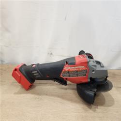 AS-IS- Milwaukee  FUEL 18-Volt Lithium-Ion Brushless Cordless 4-1/2 in./6 in. Braking Grinder with Paddle Switch (Tool-Only)