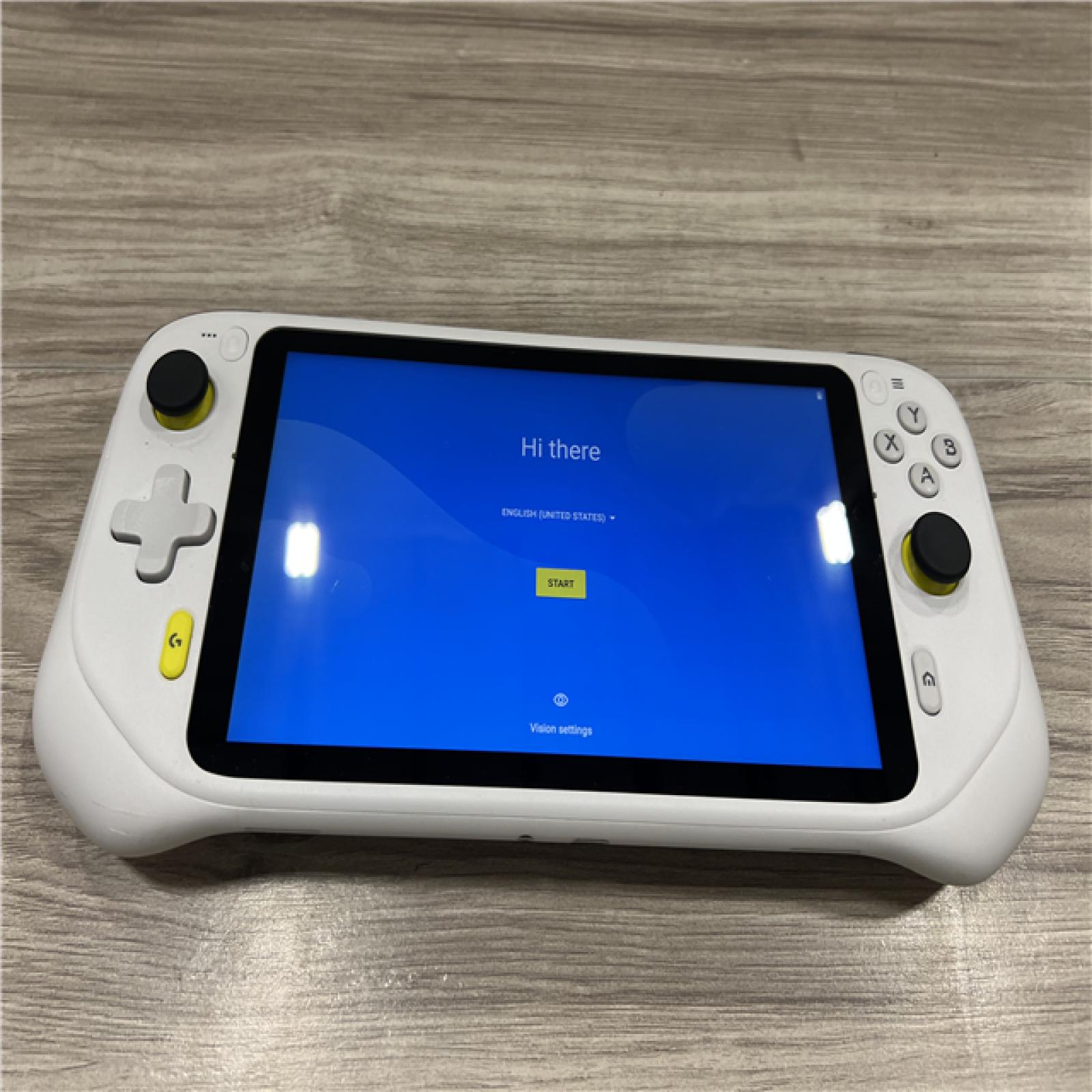 AS-IS Logitech G CLOUD Handheld Gaming Console White GR0006 840-000095