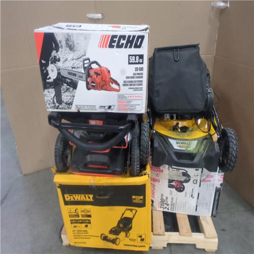CALIFORNIA AS-IS OUTDOOR POWER EQUIPMENT