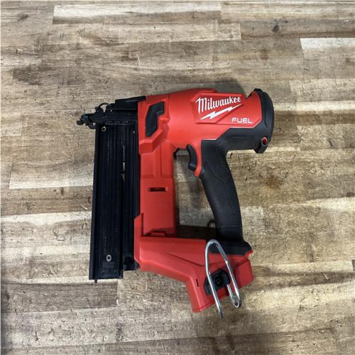 Houston Location AS-IS Milwaukee FUEL 18-Volt Lithium-Ion Brushless Cordless Gen II 18-Gauge Brad Nailer (Tool-Only)