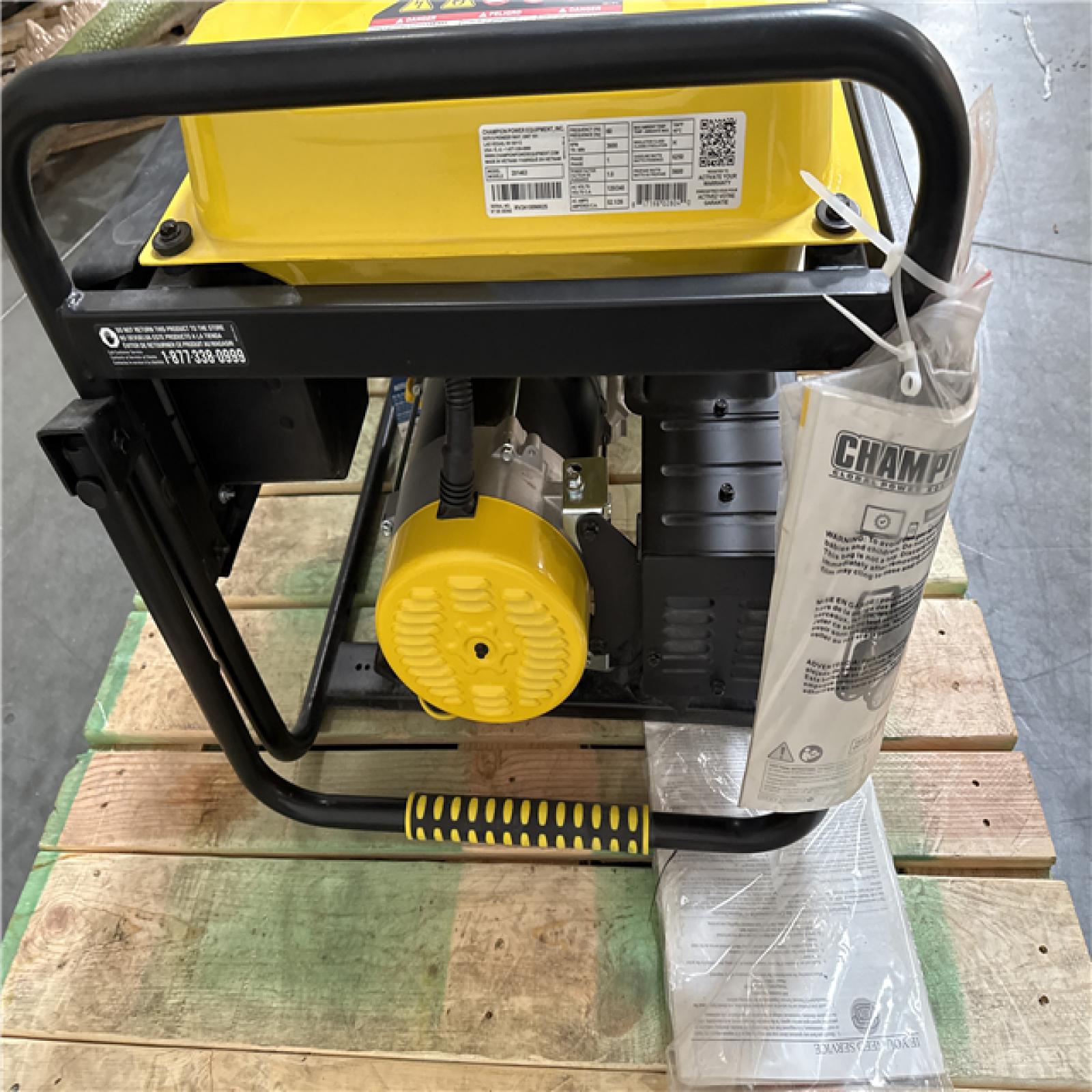 California AS-IS Champion Portable Generator