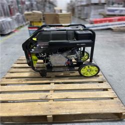DALLAS LOCATION AS-IS RYOBI 4000-Watt Recoil Start Gasoline Powered Digital Inverter Generator with CO Detect Shutdown Sensor