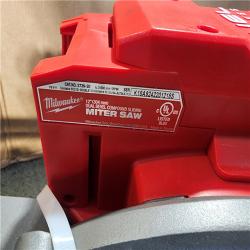 HOUSTON LOCATION - AS-IS M18 FUEL 18V Lithium-Ion Brushless Cordless 12 in. Dual Bevel Sliding Compound Miter Saw (Tool-Only)