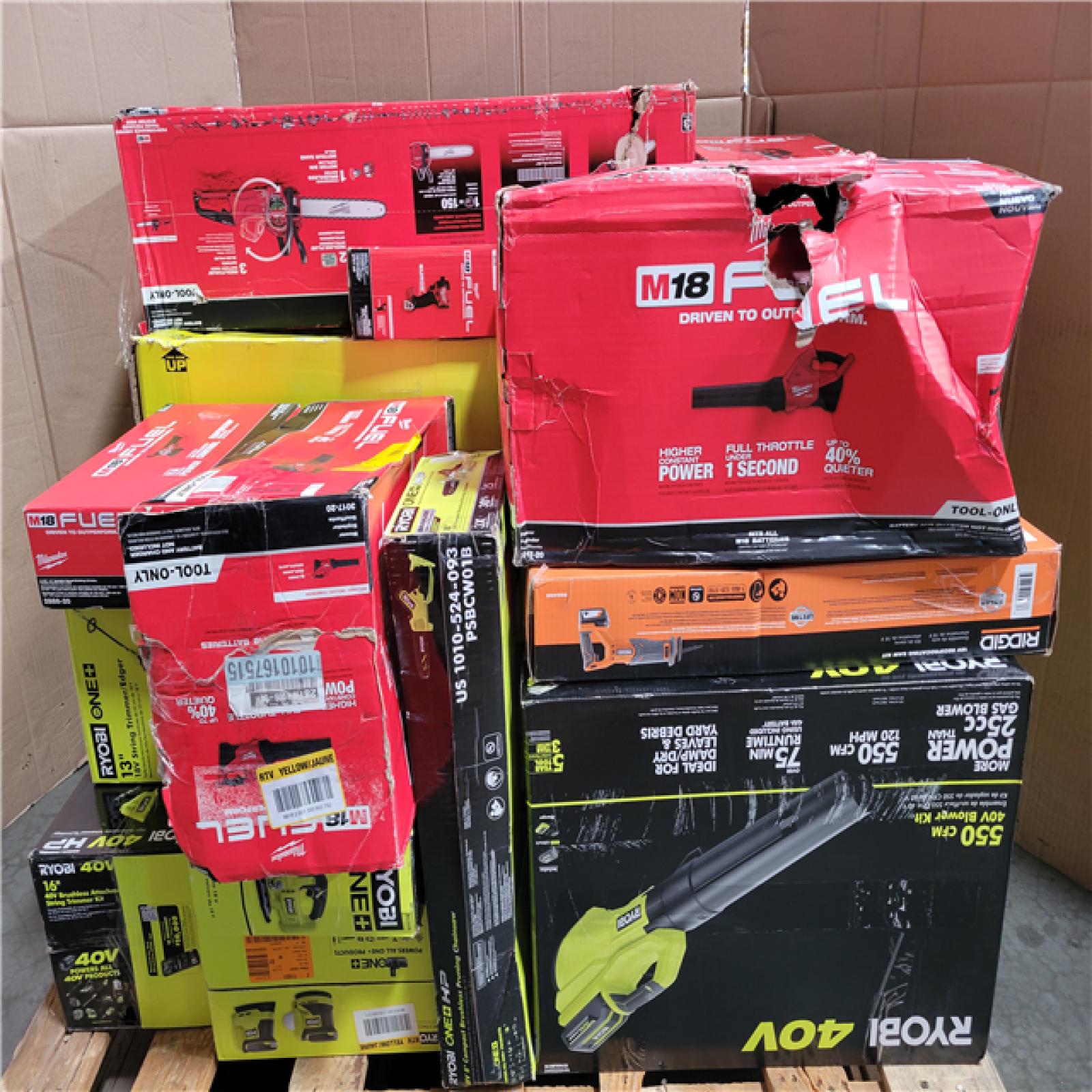 CALIFORNIA AS-IS TOOL PALLET