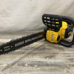 AS-IS DEWALT FLEXVOLT 60V MAX 16in. Brushless Cordless Battery Powered Chainsaw (Tool Only)