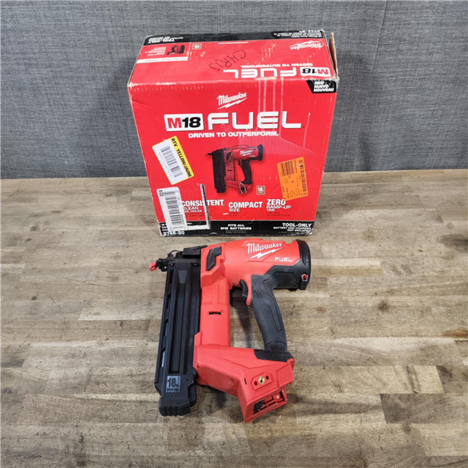 HOUSTON LOCATION - AS-IS Milwaukee M18 FUEL 18 Gauge Brad Nailer (TOOL ONLY)