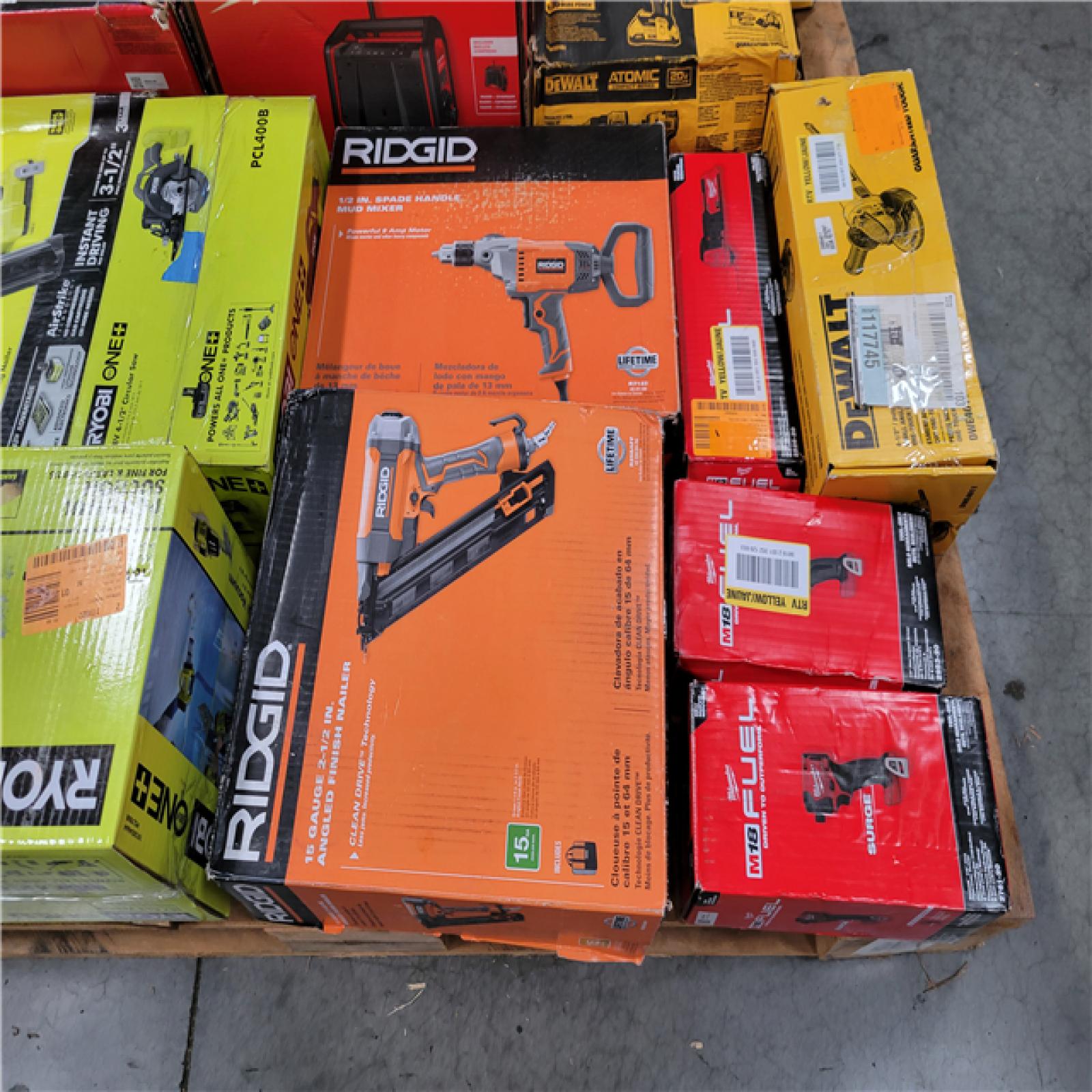 CALIFORNIA AS-IS TOOL PALLET