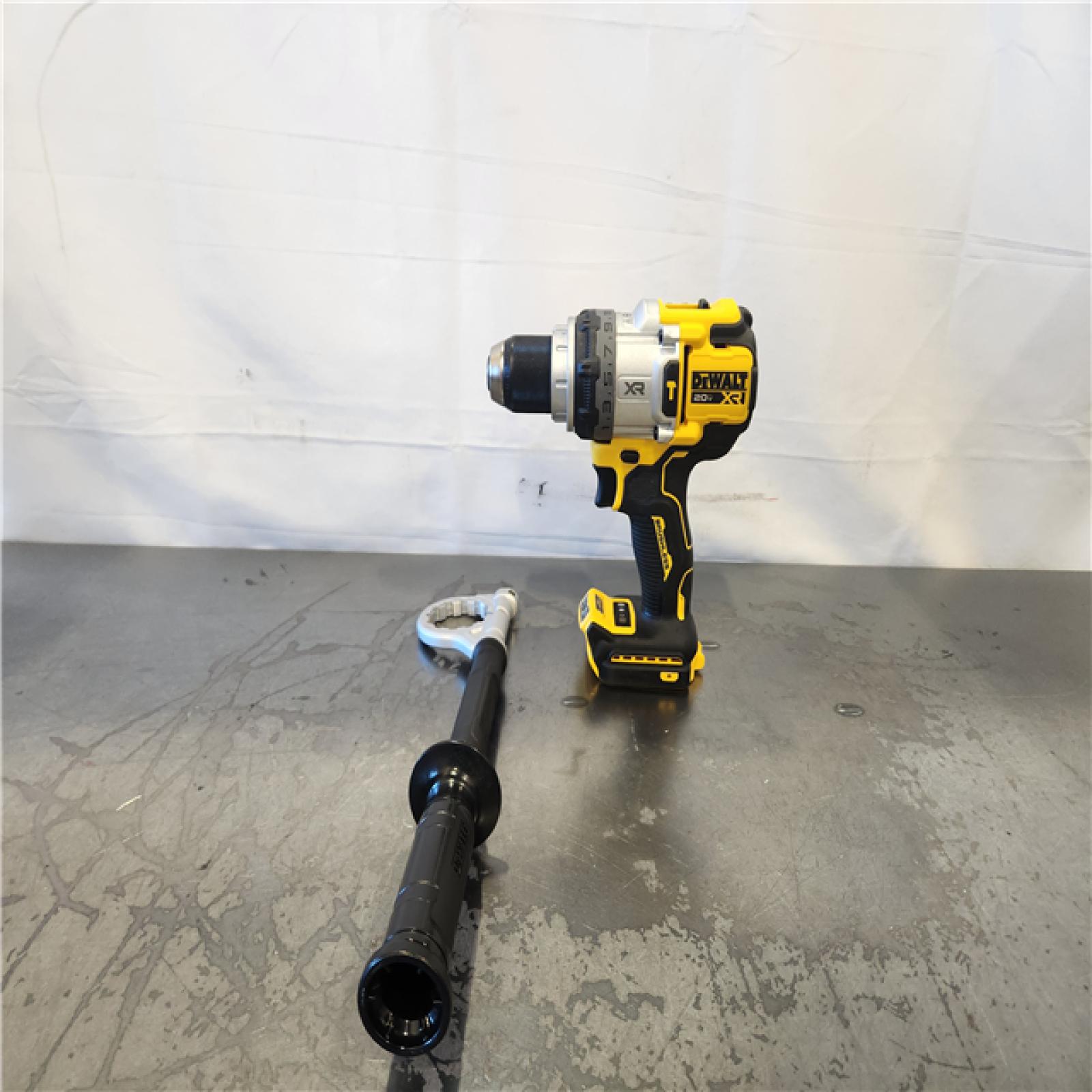 AS-IS- DEWALT 20V MAX Brushless Cordless 1/2 3-Speed Hammer Drill (Tool-Only)