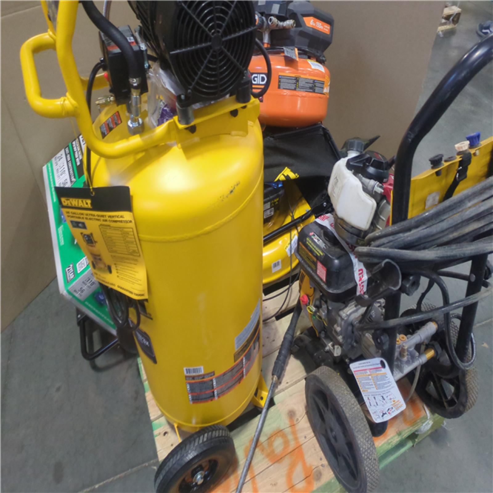 CALIFORNIA AS-IS OUTDOOR POWER EQUIPMENT