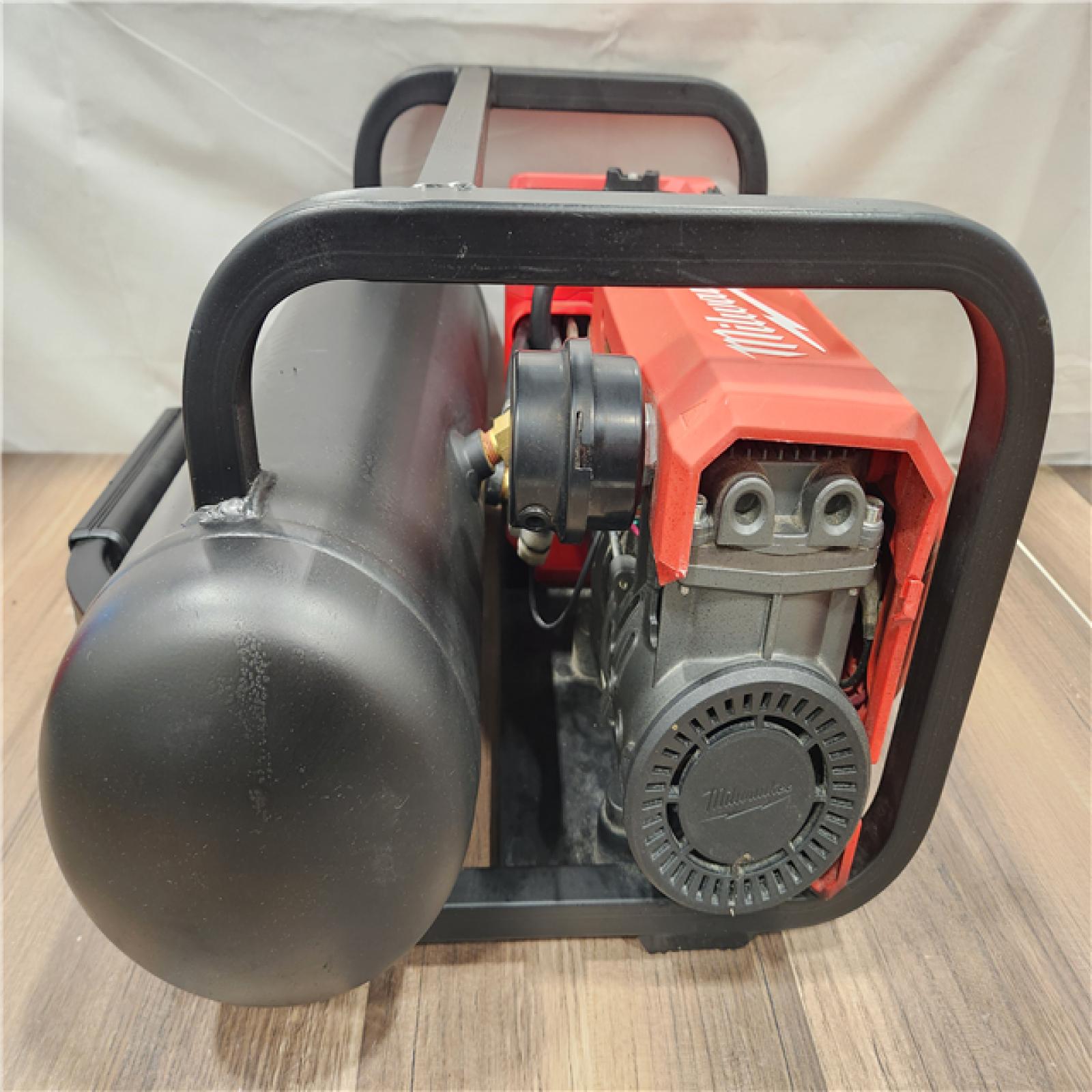 AS-IS- Milwaukee FUEL 18-Volt Lithium-Ion Brushless Cordless 2 Gal. Electric Compact Quiet Compressor (Tool-Only)