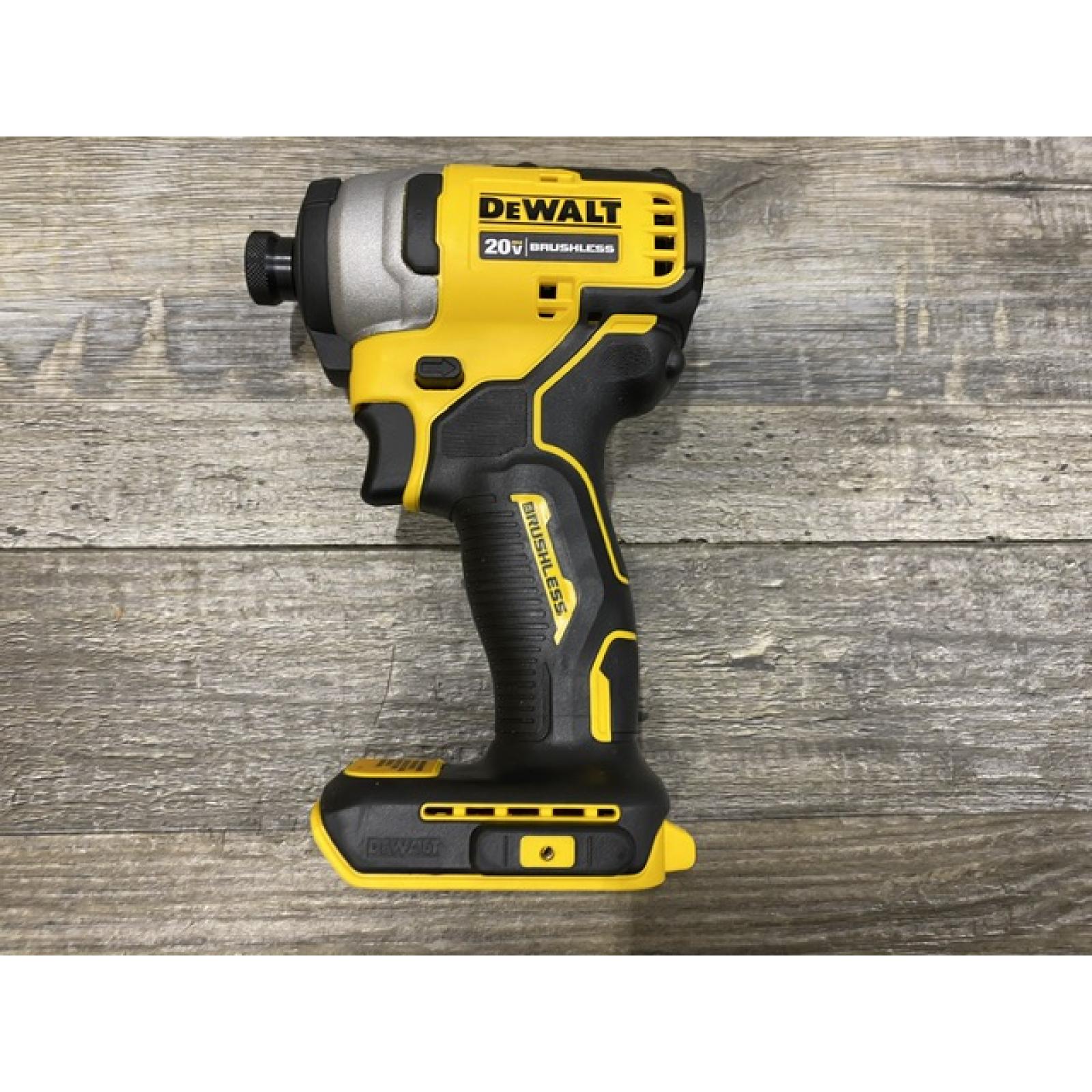 AS-IS DEWALT Atomic 20V Max Lithium-Ion Brushless Cordless Compact 1/4 in. Impact Driver Kit