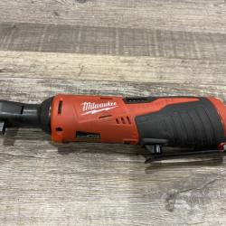 AS-IS Milwaukee 12V Lithium-Ion Cordless 3/8 in. Ratchet Kit