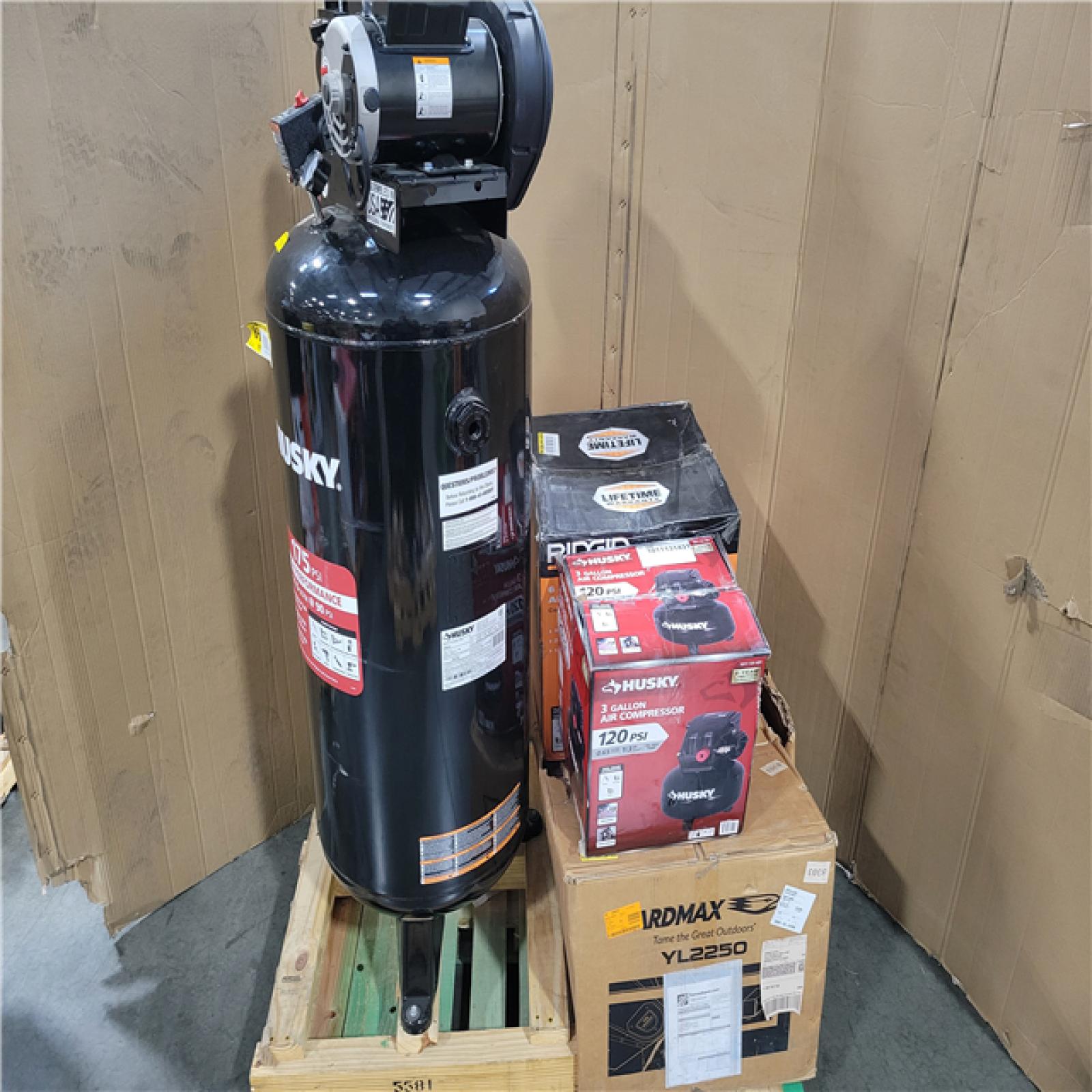 CALIFORNIA AS-IS OUTDOOR POWER EQUIPMENT