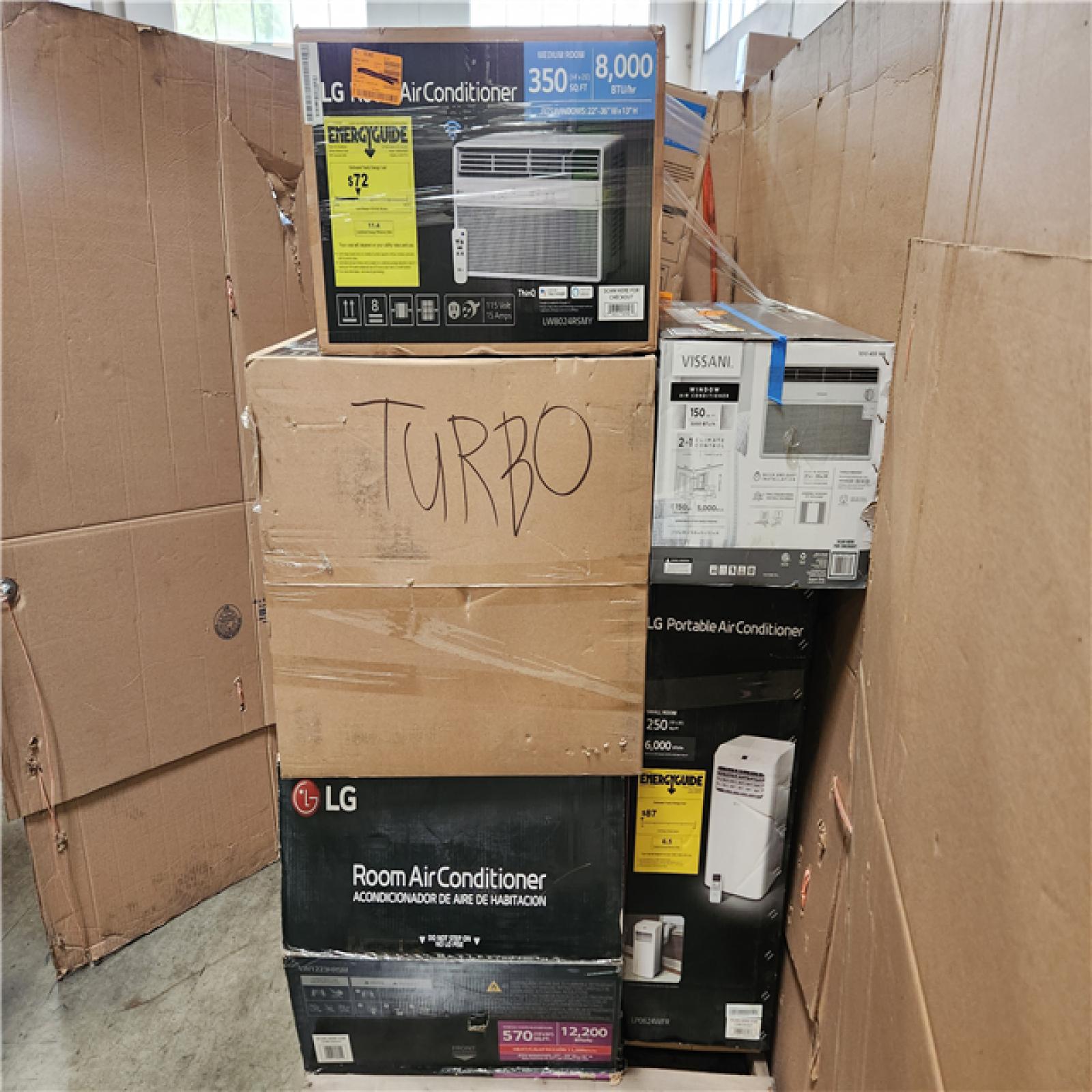 Phoenix AS-IS Mixed Home Air Conditioners Pallet (14-Boxes)
