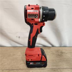AS-IS- Milwaukee M18 Compact Next Gen 1/2 in. Brushless Cordless Drill/Driver Kit (Battery & Charger)