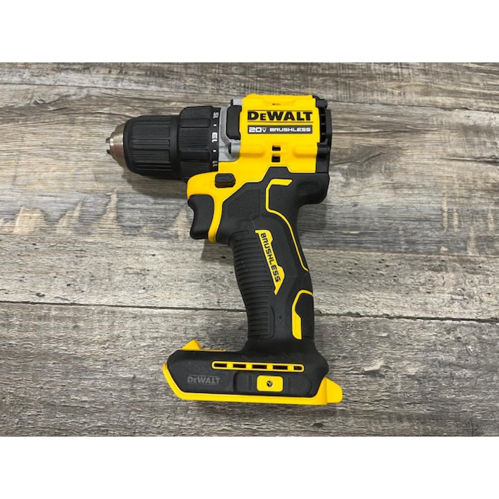 AS-IS DEWALT Atomic 20V Lithium-Ion Cordless Compact 1/2 in. Drill/Driver Kit