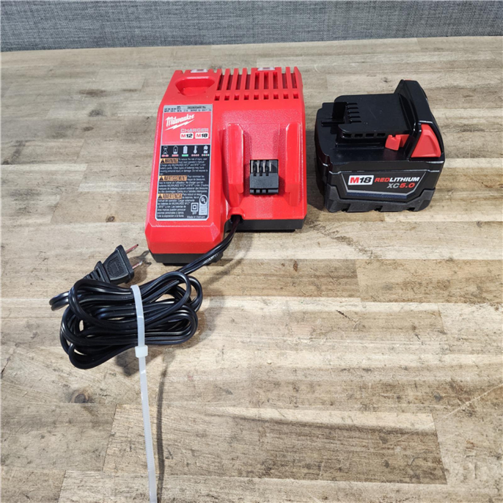 HOUSTON LOCATION - AS-IS Milwaukee FUEL Gen-2 18V Lithium-Ion Brushless Cordless Mid Torque 1/2 in. Impact Wrench w/Friction Ring W/ BATTERY & CHARGER