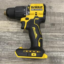 AS-IS DEWALT ATOMIC 20V Lithium-Ion Cordless 1/2 in. Hammer Drill Kit