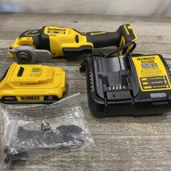 AS-IS DEWALT 20V MAX XR Cordless Brushless 3-Speed Oscillating Multi Tool Kit
