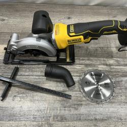 AS-IS DEWALT ATOMIC 20V MAX Cordless Brushless 4-1/2 in. Circular Saw (Tool Only)