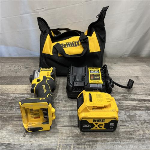 AS-IS DEWALT ATOMIC 20V MAX Lithium-Ion Cordless 1/4 in. Brushless Impact Driver Kit