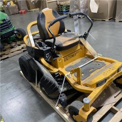 Dallas Location - As-Is Cub Cadet Ultima ZT1 50 Lawn Mower & Tractor