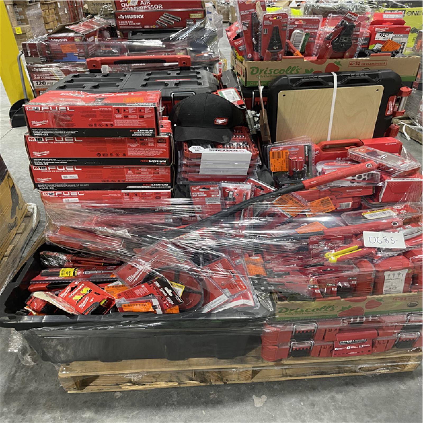 Atlanta Location AS IS Tools & More Full Truckload (26 Pallets) 0685