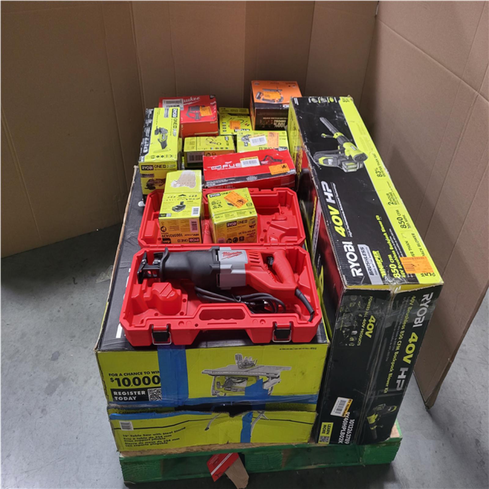 CALIFORNIA AS-IS TOOL PALLET
