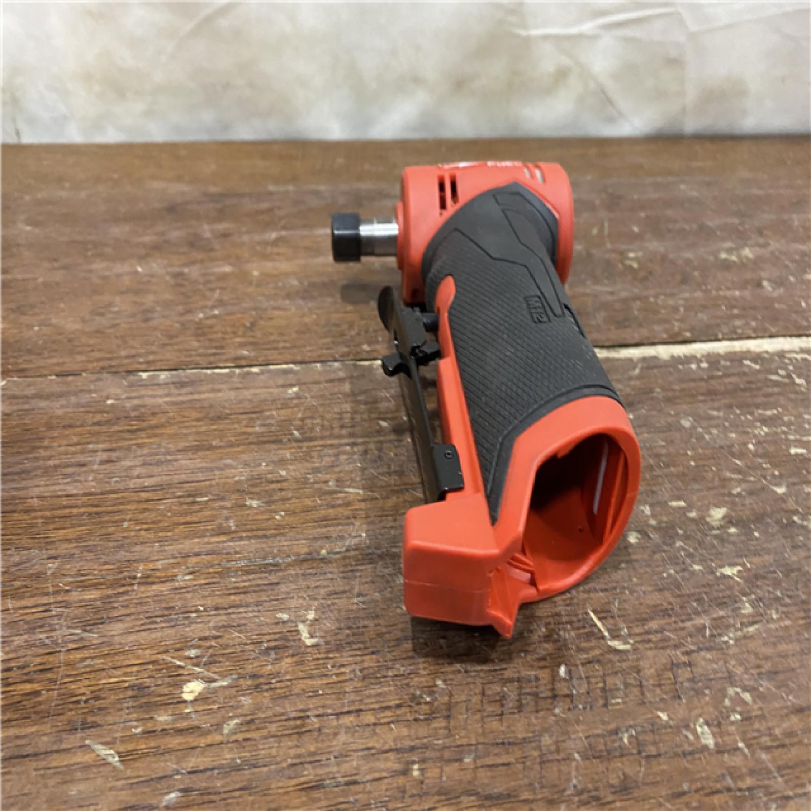 AS-IS Milwaukee M12 FUEL Brushless Cordless 1/4 in. Right Angle Die Grinder (Tool Only)