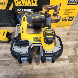 HOUSTON LOCATION - AS-IS DeWalt 20V MAX ATOMIC Cordless Brushless Compact Band Saw Kit (Battery & Charger)