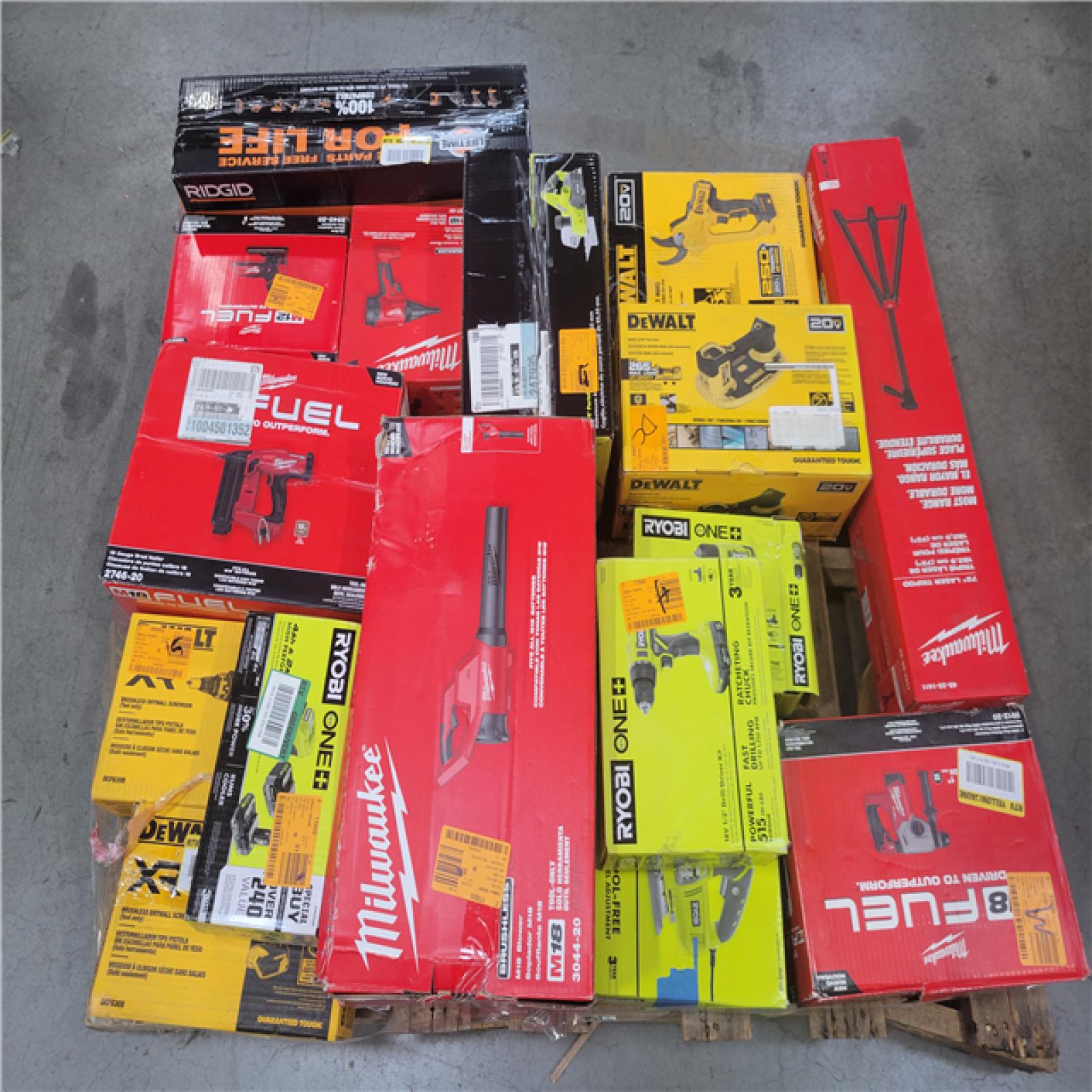 CALIFORNIA AS-IS TOOL PALLET