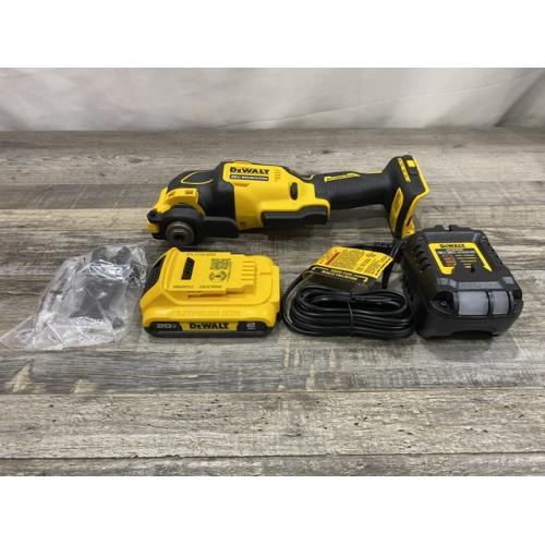 AS-IS DEWALT ATOMIC 20V MAX Cordless Brushless Oscillating Multi Tool Kit