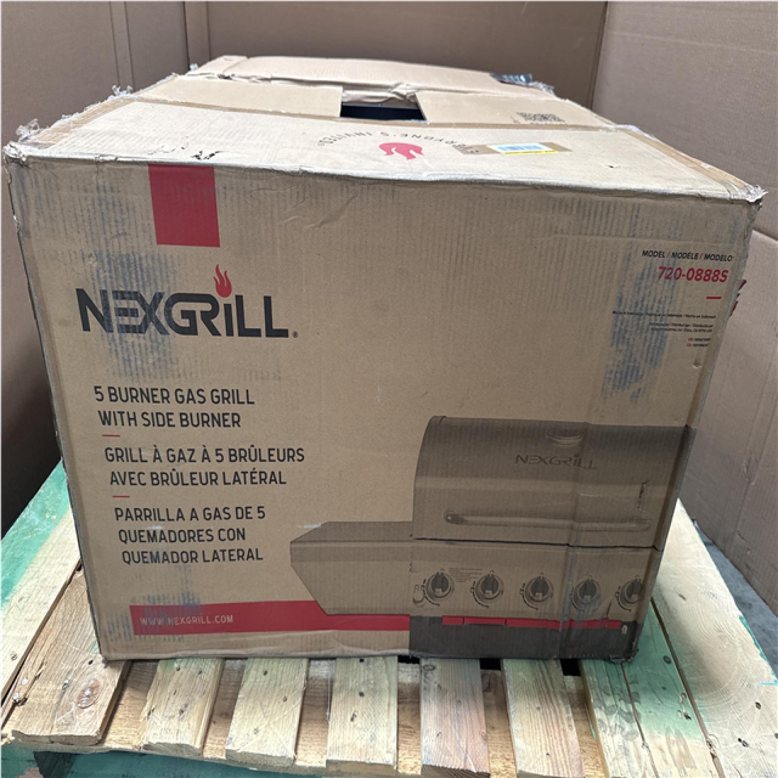 CALIFORNIA AS IS NEXGRILL 5 BURNER GAS GRILL