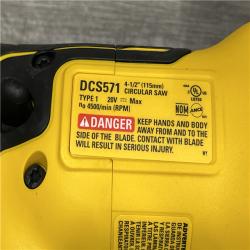AS-IS DEWALT ATOMIC 20V MAX Cordless Brushless 4-1/2 in. Circular Saw (Tool Only)