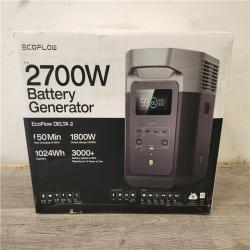 Phoenix Location NEW EcoFlow Battery Generator DELTA 2 Max Solar Generator, 2400W Output,2048Wh LFP Power Station for Home Backup Push-Button