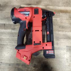 HOUSTON LOCATION - AS-IS (APPEARS LIKE NEW) MILWAUKEE FUEL 18-Volt Lithium-Ion Brushless Cordless 18-Gauge 1/4 in. Narrow Crown Stapler (Tool-Only)
