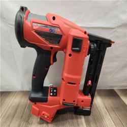 AS-IS- MILWAUKEE FUEL 18V Cordless 18-Gauge 1/4 in. Narrow Crown Stapler (Tool-Only)