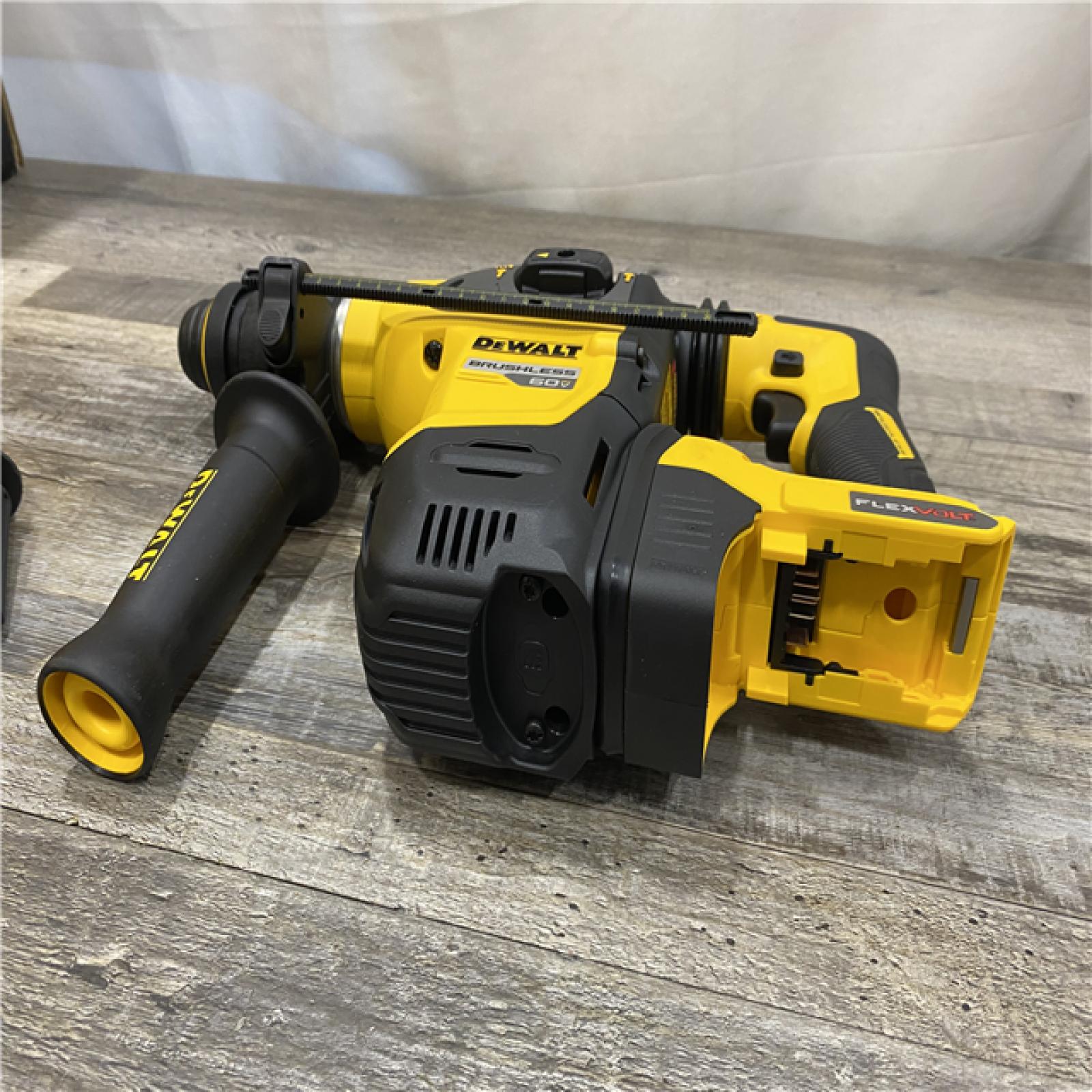 AS-IS DEWALT FLEXVOLT 60V MAX Cordless 1-1/4 in. SDS Plus Rotary Hammer (Tool Only)