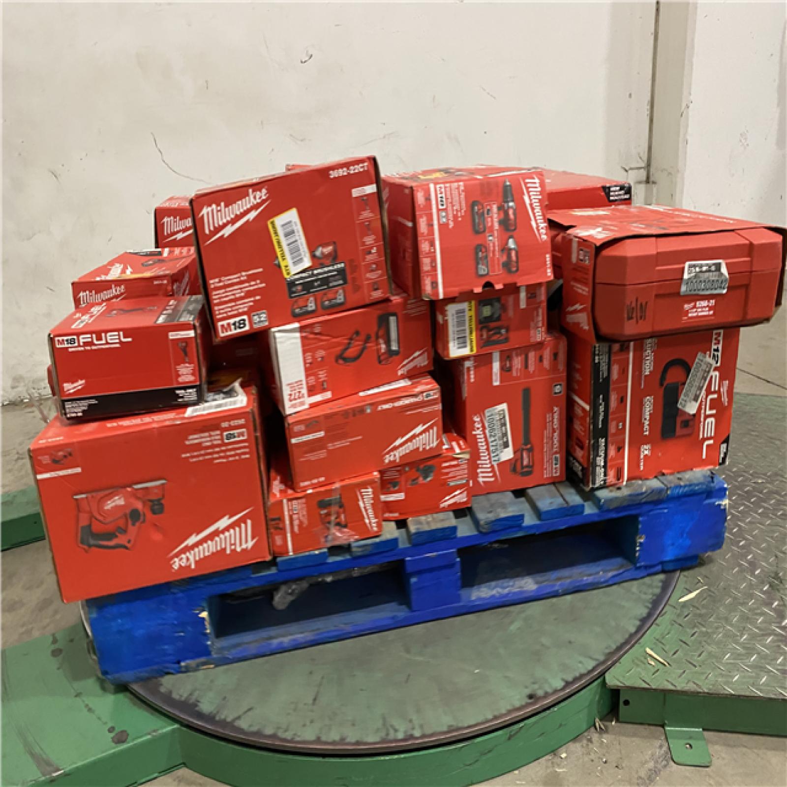 Dallas Location - As-Is MILWAUKEE Tool Pallet