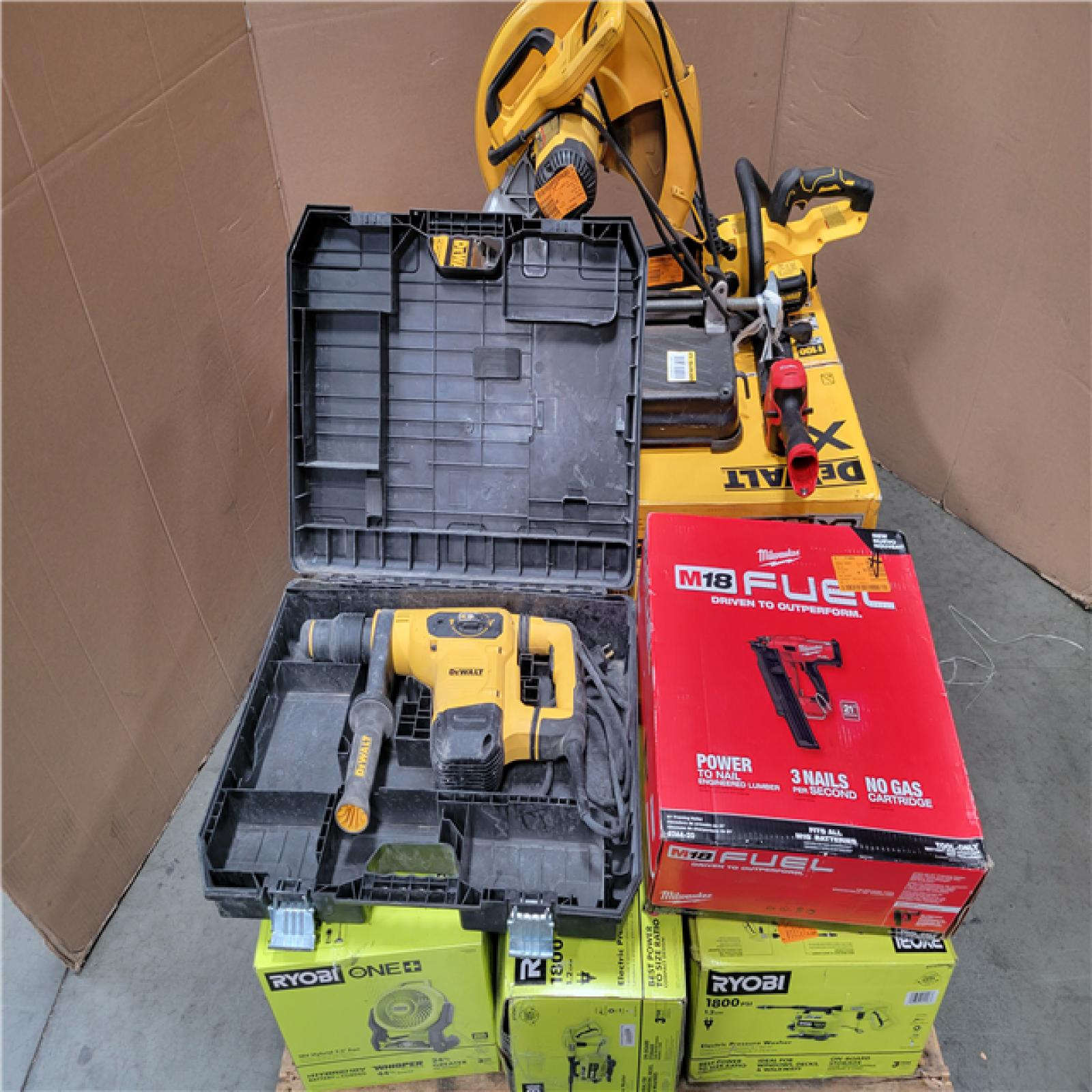CALIFORNIA AS-IS TOOL PALLET