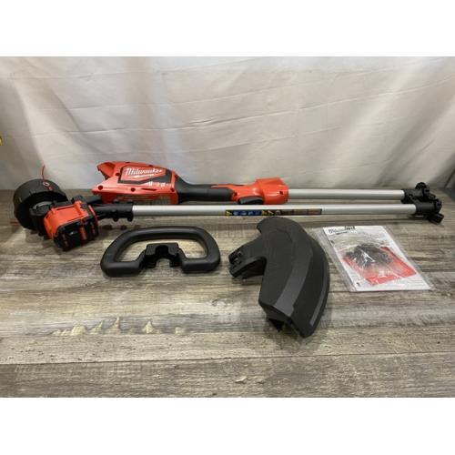 AS-IS Milwaukee Brushless 18V 16in. Cordless Battery Powered String Trimmer (Tool-Only)