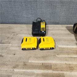 HOUSTON LOCATION - AS-IS DEWALT 4 TOOL COMBO KIT W/ (2) BATTERY & CHARGER