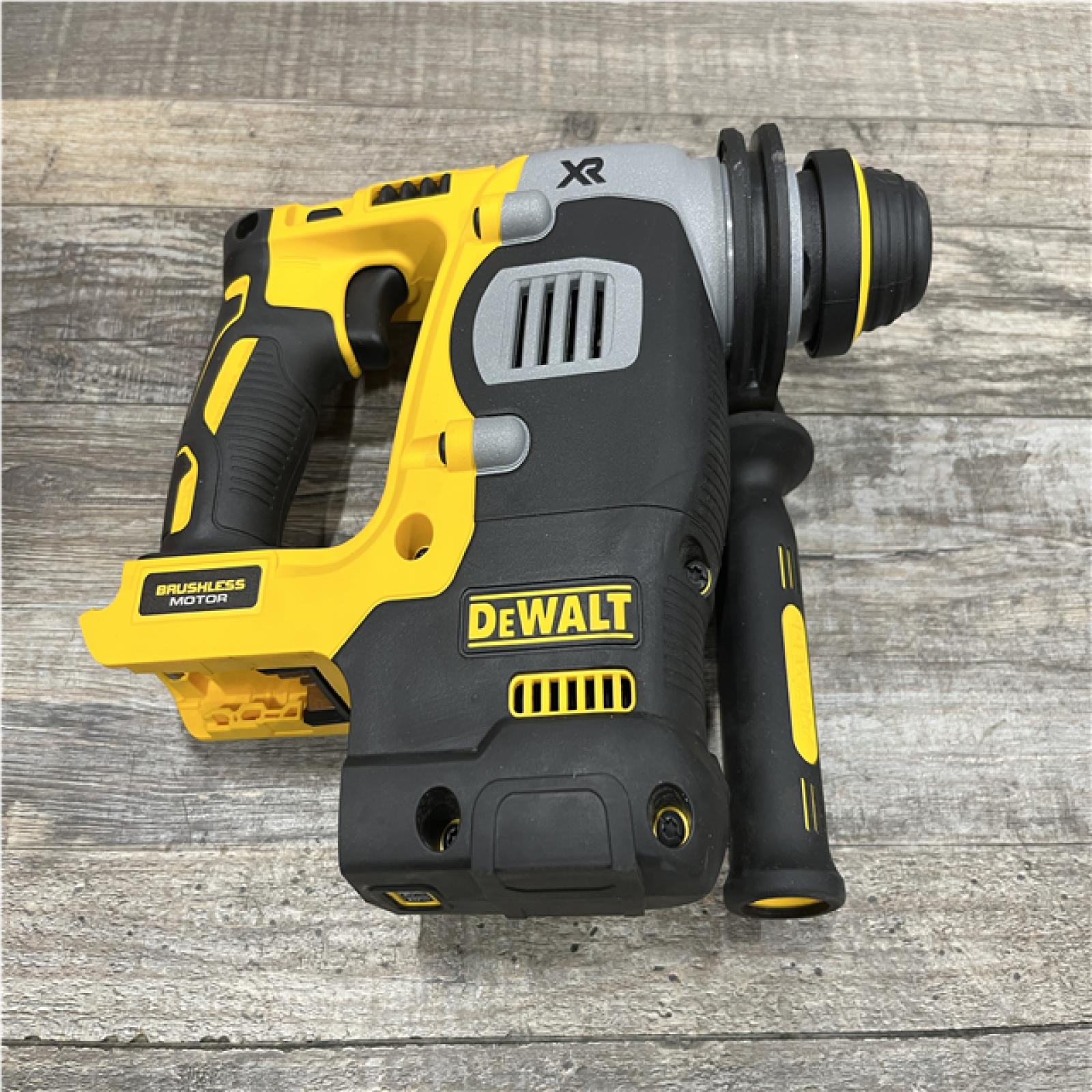 AS-IS DEWALT 20V MAX XR Cordless Brushless 1 in. SDS Plus L-Shape Rotary Hammer (Tool Only)