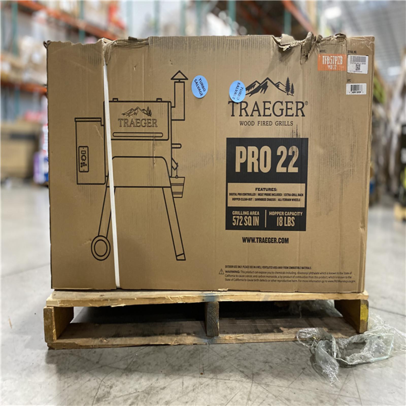 DALLAS LOCATION - Traeger Pro Series 22 Pellet Grill in Bronze  - PALLET  (  2  UNITS  )