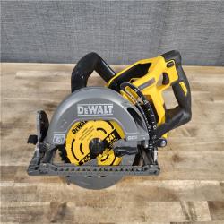 HOUSTON LOCATION - AS-IS DEWALT FLEXVOLT 60V MAX Cordless Brushless 7-1/4 in. Wormdrive Style Circular Saw (Tool Only)