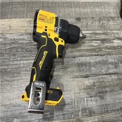 AS-IS DEWALT Atomic 20V Lithium-Ion Cordless Compact 1/2 in. Drill/Driver Kit