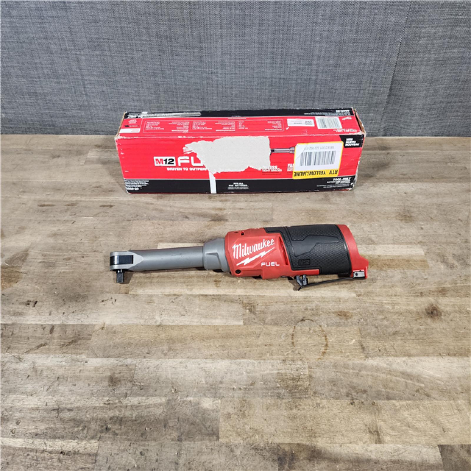 HOUSTON LOCATION - AS-IS Milwaukee 2569-20 12V Cordless 3/8 Extended Reach High Speed Ratchet (Tool Only)