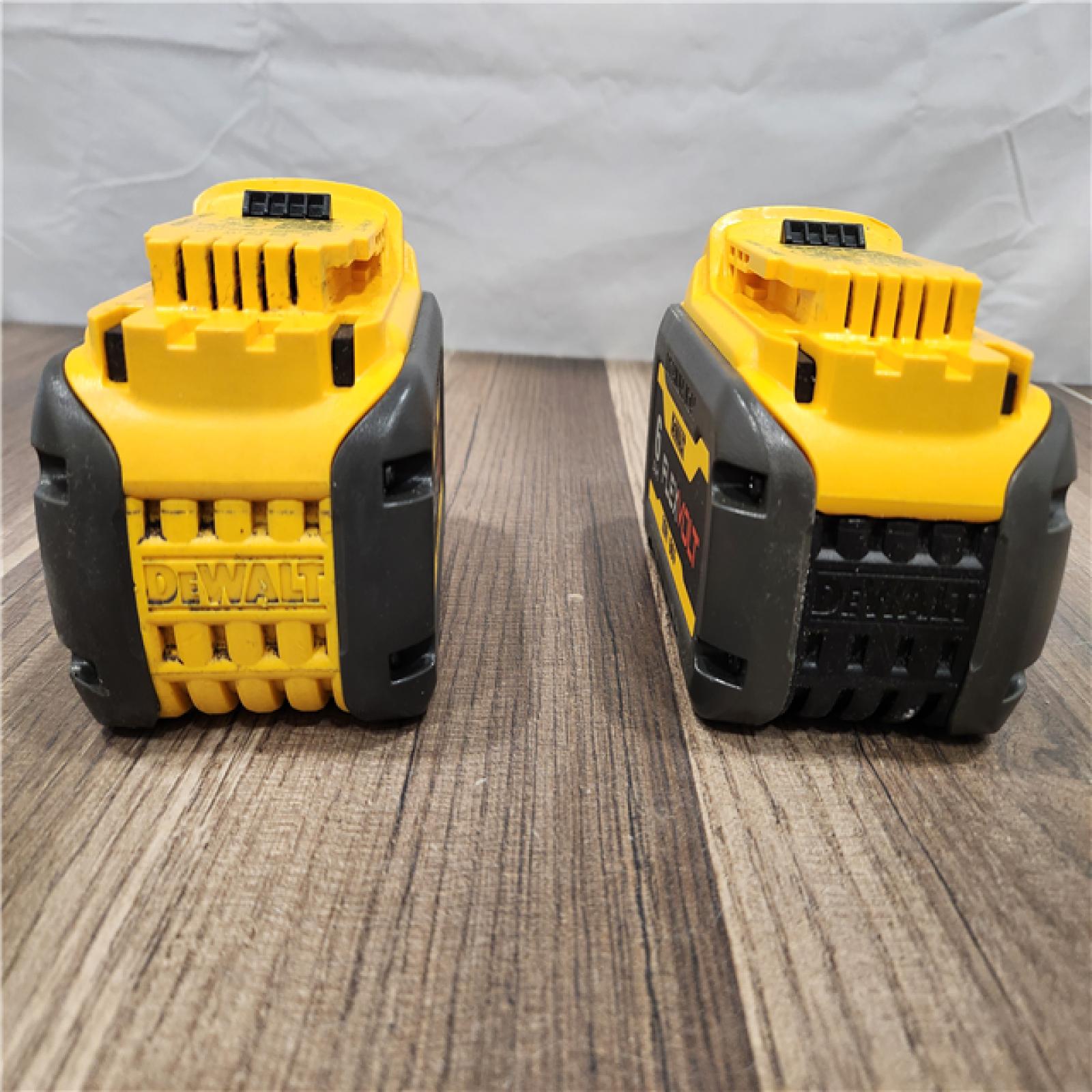 AS-IS - DEWALT FLEXVOLT 20-Volt/60-Volt MAX Lithium-Ion 6.0Ah Battery Pack (2-Pack)