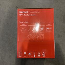 AS-IS - Honeywell HC35W25R3 35 Series 5MP IR Fixed Micro WDR IP Dome Camera, 2.8mm Lens, White